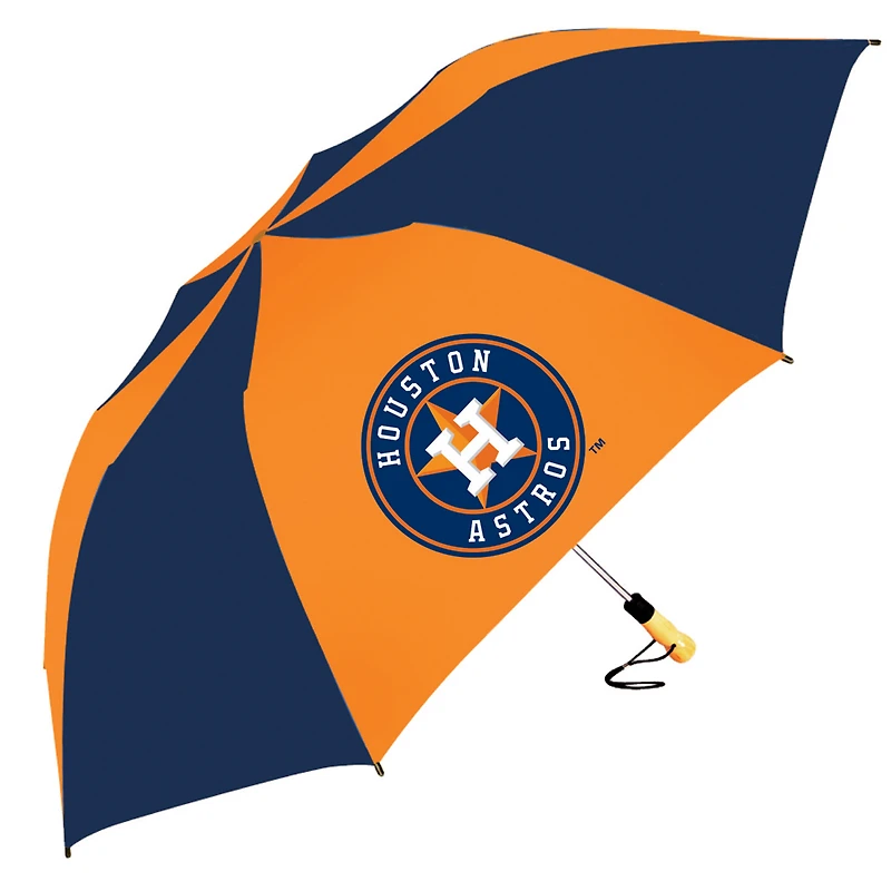 Houston Astros 58" Big Storm Oversized Auto Open Folding Umbrella