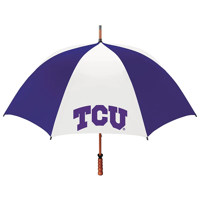 TCU Horned Frogs 62" Eagle Sporty Wood Shaft Golf Umbrella
