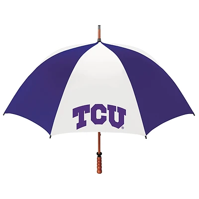 TCU Horned Frogs 62" Eagle Sporty Wood Shaft Golf Umbrella