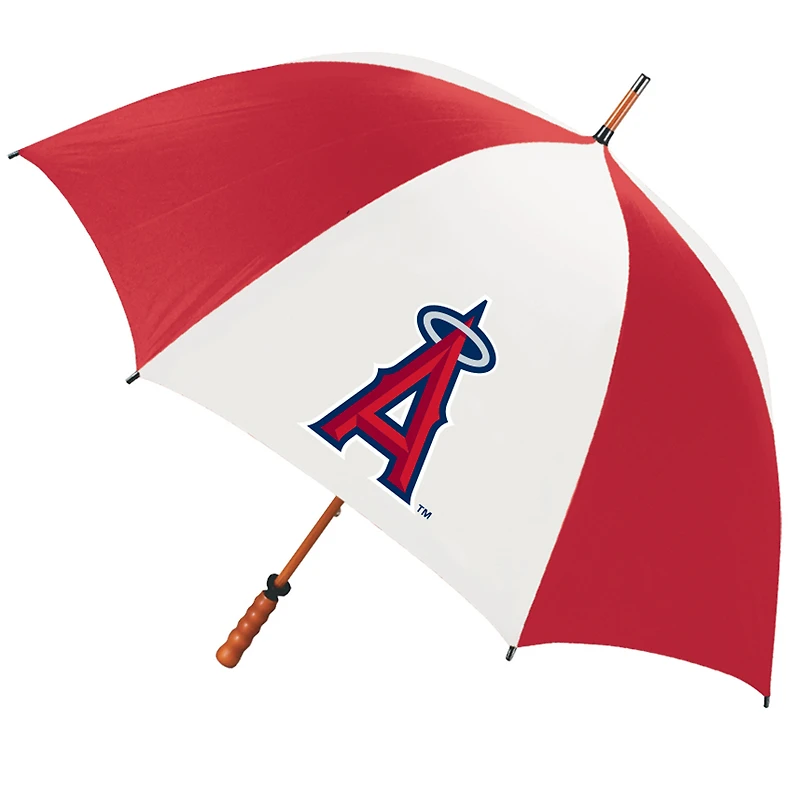 Los Angeles Angels 62" Eagle Sporty Wood Shaft Golf Umbrella