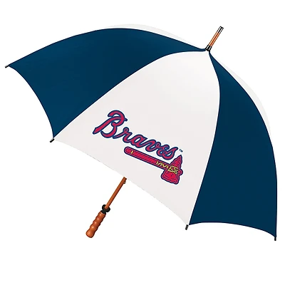 Atlanta Braves 62" Eagle Sporty Wood Shaft Golf Umbrella