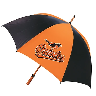 Baltimore Orioles 62" Eagle Sporty Wood Shaft Golf Umbrella