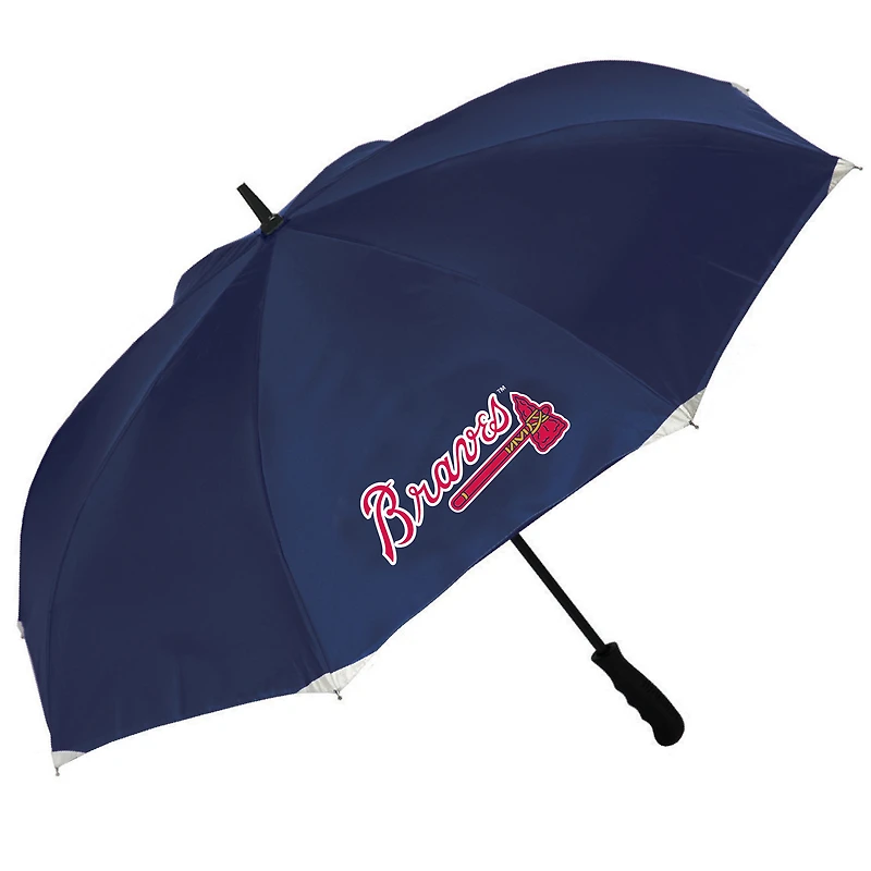 Atlanta Braves 48" Deluxe Reverse Open Invertabrella