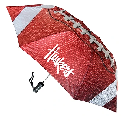 Nebraska Huskers 48" Football Canopy Folding Umbrella