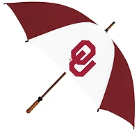 Oklahoma Sooners 62" Eagle Sporty Wood Shaft Golf Umbrella