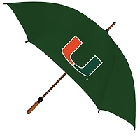 Miami Hurricanes 62" Eagle Sporty Wood Shaft Golf Umbrella