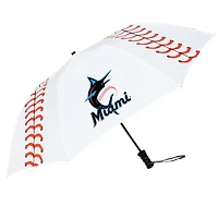 Miami Marlins 42" Baseball Canopy Folding Umbrella