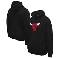 Unisex Stadium Essentials  Black Chicago Bulls Primary Logo Pullover Hoodie
