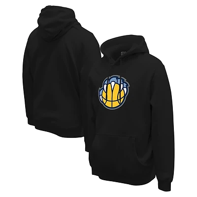 Unisex Stadium Essentials  Black Memphis Grizzlies Primary Logo Pullover Hoodie