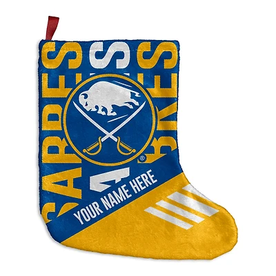Chad & Jake Buffalo Sabres Personalized Holiday Stocking