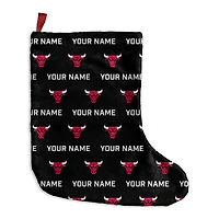 Chad & Jake Chicago Bulls Personalized Holiday Stocking