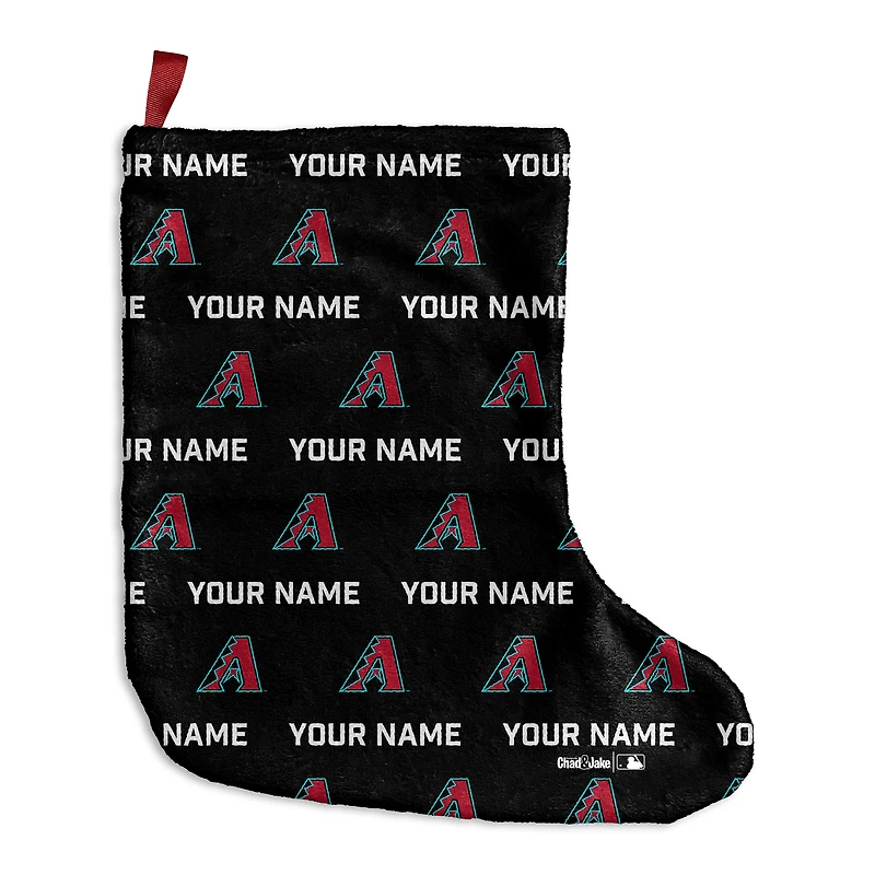 Chad & Jake  Arizona Diamondbacks Personalized Holiday Stocking