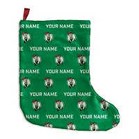 Chad & Jake Boston Celtics Personalized Holiday Stocking