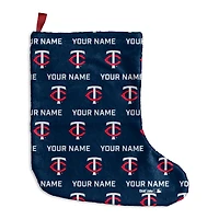 Chad & Jake  Minnesota Twins Personalized Holiday Stocking