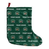 Chad & Jake Ohio Bobcats Personalized Holiday Stocking