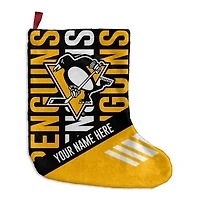 Chad & Jake Pittsburgh Penguins Personalized Holiday Stocking