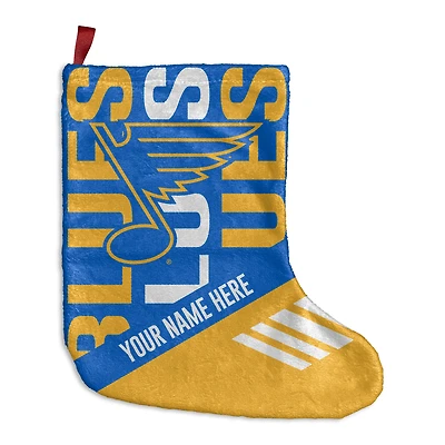 Chad & Jake St. Louis Blues Personalized Holiday Stocking