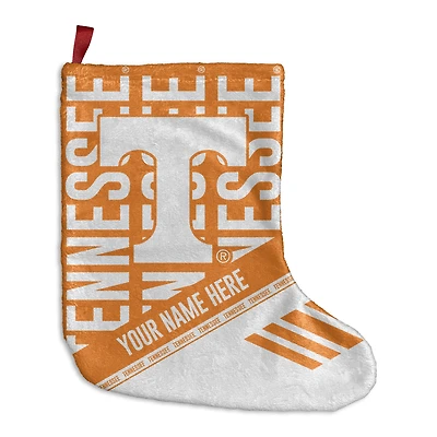 Chad & Jake Tennessee Volunteers Personalized Holiday Stocking