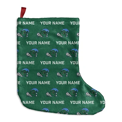 Chad & Jake Tulane Green Wave Personalized Holiday Stocking