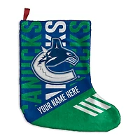 Chad & Jake Vancouver Canucks Personalized Holiday Stocking