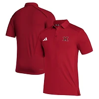 Men's adidas  Red Miami University RedHawks Performance Classic Polo
