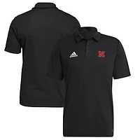 Men's adidas Black Nebraska Huskers Entrada 22 Polo
