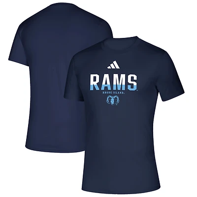 Men's adidas  Navy Rhode Island Rams Creator T-Shirt