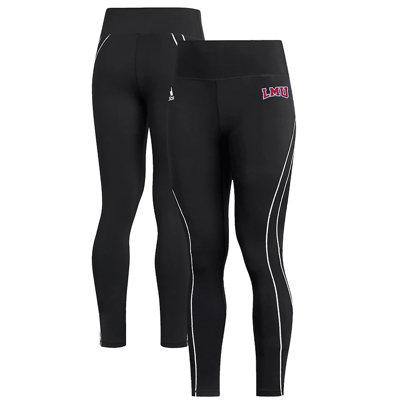 Women's adidas Black Loyola Marymount Lions Stadium Training 7/8 Leggings