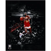 Dominique Wilkins Atlanta Hawks Autographed 11" x 14" Reverse Dunk Spotlight Photograph