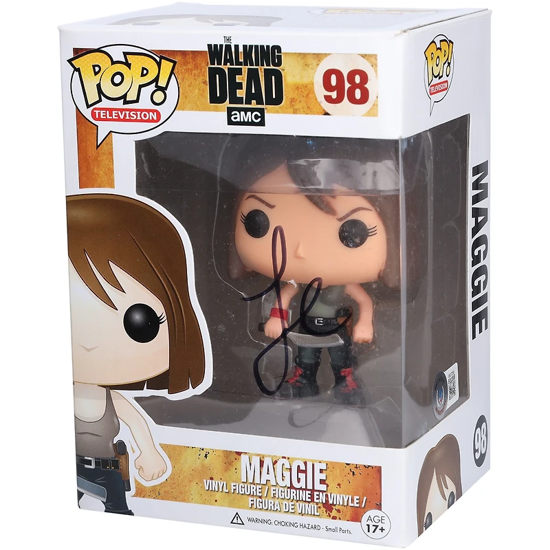 Lauren Cohan The Walking Dead Autographed Maggie Greene #98 Funko Pop! Vinyl Figure - BAS