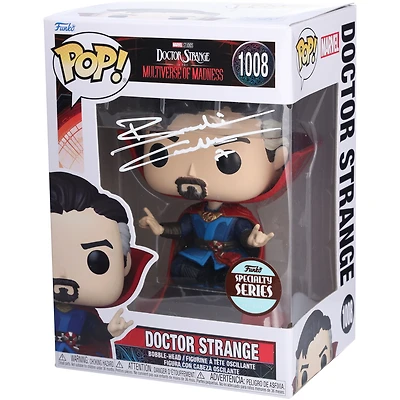 Benedict Cumberbatch Doctor Strange in the Multiverse of Madness Autographed Specialty Series Levitating #1008 Funko Pop!