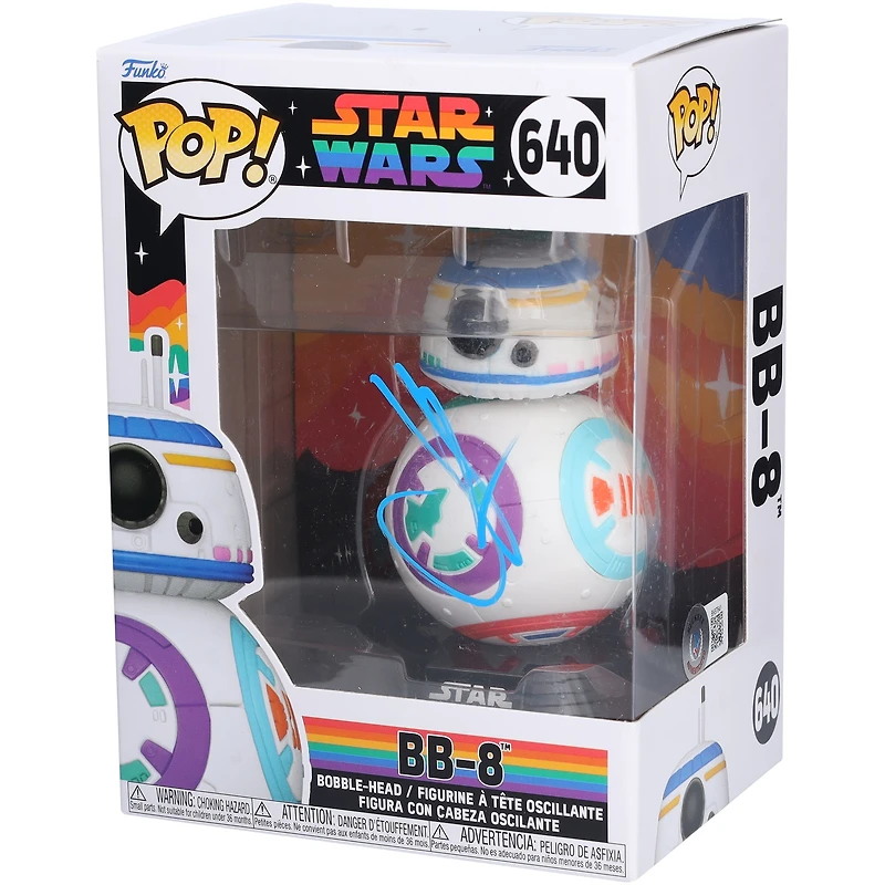 J.J. Abrams Star Wars Autographed BB-8 #640 Funko Pop! Vinyl Figure - Signed in Blue Ink - BAS