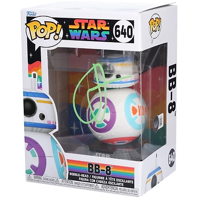 J.J. Abrams Star Wars Autographed BB-8 #640 Funko Pop! Vinyl Figure - Signed in Light Green Ink - BAS