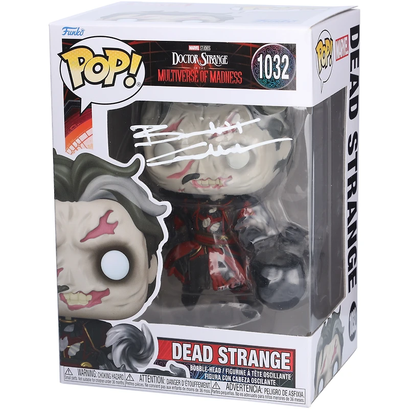 Benedict Cumberbatch Doctor Strange in the Multiverse of Madness Autographed Dead Strange #1032 Funko Pop!