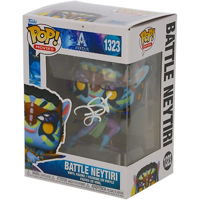 Zoe Saldana Avatar Autographed Battle Neytiri #1323 Funko Pop!