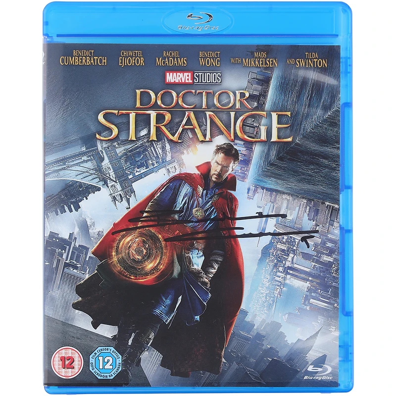 Benedict Cumberbatch Doctor Strange Autographed Blu-Ray
