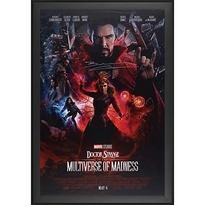Benedict Cumberbatch Doctor Strange in the Multiverse of Madness Autographed Framed 27" x 40" Movie Poster