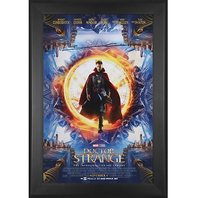 Benedict Cumberbatch Doctor Strange Autographed Framed 11" x 17" Movie Poster
