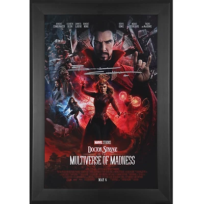 Benedict Cumberbatch Doctor Strange in the Multiverse of Madness Autographed Framed 11" x 17" Movie Poster