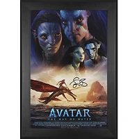 Zoe Saldana Avatar: The Way of Water Autographed Framed 11" x 17" Movie Poster