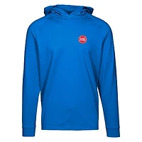 Men's Levelwear Blue Detroit Pistons Dimension Insignia Core Pullover Hoodie