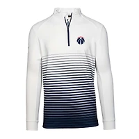 Men's Levelwear Navy Washington Wizards Beam Insignia Core Quarter-Zip Pullover Top