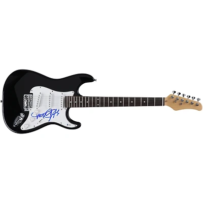 Michael J. Fox Autographed Guitar - Signed in Blue Ink - BAS