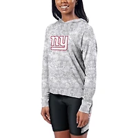 Women's Certo  Gray New York Giants Session Pullover Hoodie