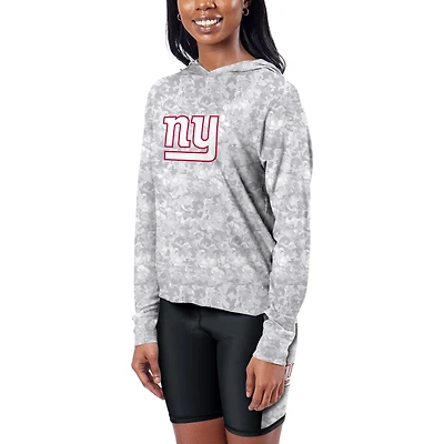Women's Certo  Gray New York Giants Session Pullover Hoodie