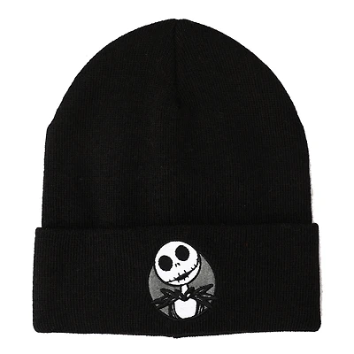 Unisex  Black The Nightmare Before Christmas Cuffed Knit Hat