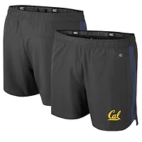 Men's Colosseum Charcoal Cal Bears Langmore Shorts