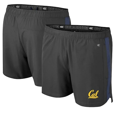 Men's Colosseum Charcoal Cal Bears Langmore Shorts
