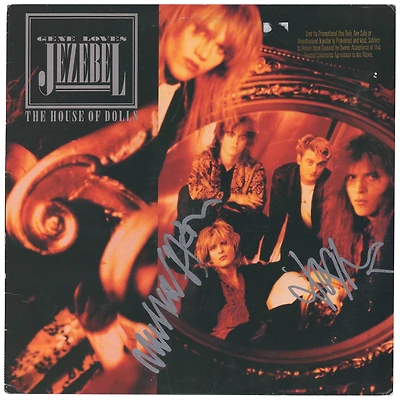 Jay Aston & Michael Aston Autographed Gene Loves Jezebel The House of Dolls Album - BAS