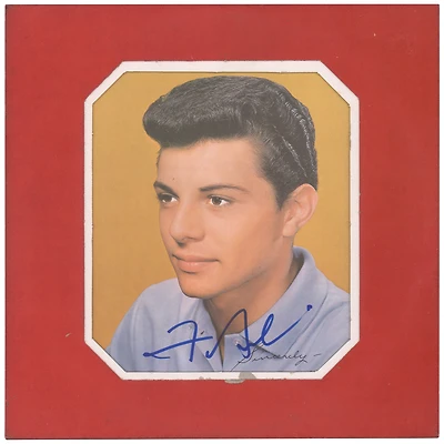Frankie Avalon Autographed Young and in Love Album - BAS